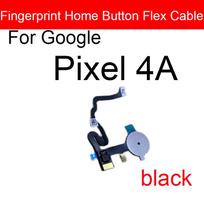 For Google Pixel 4A 4G 5G Fingerprint Sensor Menu Button Flex Cable Touch Home Side Button Flex Cable Repair Parts Pixel4A-4G-black