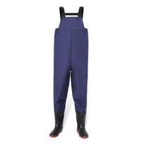 Fishing Bib Overall with Anti-slip Men Women Waterproof Breathable Adjustable Rubber Boots Hunting Work Pants 38