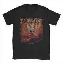 Men Women Hollow Knight Silksong Shirt 100% Cotton Graphic Printed T-Shirt  Top Clothing S įvairiaspalvis