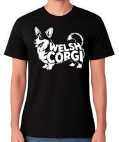 Welsh Corgi Dog Unisex T-Shirt Cute Breed Lover Graphic Tee S įvairiaspalvis