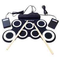 Folding Hand Roll Up Thicken Instrument Electronic Drum Percussion Silicone Kids