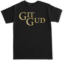 GIT GUD VIDEO GAMES GAMER RETRO PS RPG SOULS MEME CLASSIC GOTY BOX MENS T SHIRT Unisex T-Shirt S įvairiaspalvis