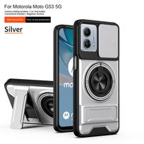 For Motorola G53 Case Moto G13 Cover Moto G23 G53 Phone case Magsafe Magnetic Fold Holder Military Armor Camera Protection Cover Motorola Moto G23