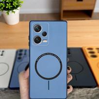 For Redmi Note 12 Pro 5G Case Redmi Note 12 Pro + Phone Case Note 12 Pro Plus Shookproof Color magnetic hard Silicone back cover Redmi Note 12 Pro 5G