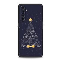 Merry Christmas Tree Phone Case For Realme 12 11 10 9 8 5G 7 6 GT5 GT3 GT2 Pro Plus C21 C25 C35 For Realme GT Neo 2 3 3T 5 Cover For Realme 6