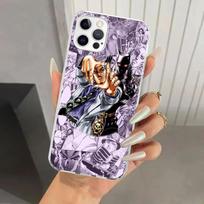 JoJo Adventure Killer Queen Phone Case for Iphone 16 15 14 13 12 Mini 11 Pro Max 16E X XS XR 7 Plus 8 SE 2020 Soft Funda Print S iPhone 16