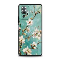 Phone Case For Xiaomi Redmi Note 14 13 12 Pro Plus 5G 9S 9 10 11 4G 14C 13C 12C 10C 9C 9A Soft Cover Oil Painting Flower Redmi Note 13 Pro 5G