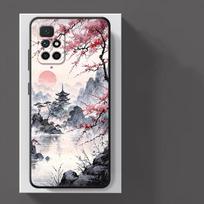 Wash Painting Landscape Case for Xiaomi Redmi 13C A3 10 9 14C A5 A1 A2 Plus K40 K80 Pro 12C A4 Funda Phone Cover Redmi A1