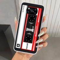 Vintage Magnetic Old Tape Cassette Phone Case for Xiaomi Poco X6 X5 X4 X3 Nfc F6 F5 F4 GT F3 F2 Pro F1 M5S M4 M3 5G Soft Funda P Xiaomi Poco X6 Pro
