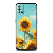 Beautiful Yellow Sunflower Phone Case For OnePlus 13 12 11 10 9 8 7T Pro 13R 12R 10R 9RT 8T Nord N200 2T CE 2 3 5G Lite Cover For OnePlus 7T