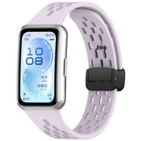 Breathable Perforated Strap for Huawei Band 11/11 Pro/NFC with Magnetic Buckle With Metal Head (Strap Only)