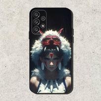 Princesse M-MononokeS Phone Case for Samsung Galaxy S25 S24 S23 S22 S21 S20 Ultra Plus Cool Frosted Soft Cover Funda Samsung S105G
