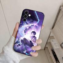Popular V-Valorant C-Clove Phone Case For Samsung Galaxy A73,A72,A71,A70,A53,A52,A51,Others Soft Black Cover Samsung a11