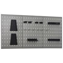 Vidaxl Ścienne Płyty Perforowane, 3 Szt., 40X58 Cm, Stal