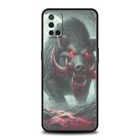 Wild Boar Phone Case For Oneplus 13R 13 12R 11 10T 10R Nord N100 N200 N10 10 9 9R 9RT CE 3 2 Z Pro 5G Soft TPU Cover Fundas Bags For OnePlus 13R