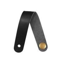 Miwaye Guitar Neck Strap Guitar Leather Strap Holder Button Safe Lock For Ukulele Bass Acoustic Guitar Accessories juoda