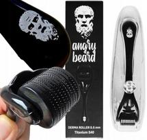 Angry Beard Derma Roller Titanium 540 ( 0,5M ) Na Porost Zagęszczanie Brody