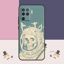 Trippy Skeleton Case For Oppo A77 A17 A57 A40 A78 A54 A74 A94 A76 A16 A96 A18 A60 A80 A38 A58 A98 A15 A5 Pro For OPPO A15