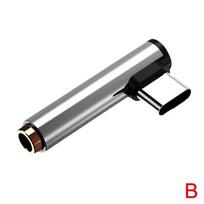 For USB Type C to 35mm Female Headphone Aux Audio Jack Adapter A3Q1 Cable