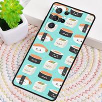 Sushi Food TPU Phone Case For Samsung Galaxy note 10 pro S26 S25 S24 S23 S22 Ultra Plus S21 FE S20 Shockproof Cover Galaxy S20 FE 5G