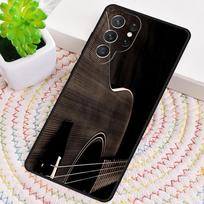Muzikinio smuiko gitaros silikoninis telefono dėklas, skirtas Samsung Galaxy note 10 pro S26 S25 S24 S23 S22 S21 Plus S25Ultra Capa dangtelis Galaxy S23+