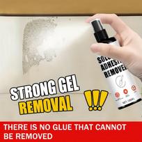 Adhesive Remover Spray 100ml Solution for Removing Glue Residue from Surfaces Fast Acting and Easy to Use with Spray Nozzle One Size