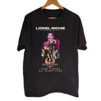 HOT Lionel Richie Black Cotton Shirt Full Size S5XL Unisex CL94 Unisex T-Shirt S įvairiaspalvis
