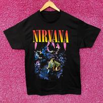 Nirvana Unplugged In New York Performance Graphic TShirt  Medium Unisex T-Shirt S įvairiaspalvis