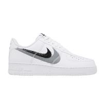 Nike Air Force 1 Low '07 Spray Paint Swoosh White Black Grey 37.5