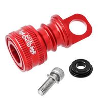 Anti-corrosion Quick Release Pedal Adapter Anti-rust Folding Bike Pedal Adapter  Bike Riding Red 1 PC