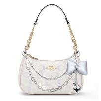 COACH shoulder bag [Customized bag] Teri slow-engraved detachable strap classic presbyopia print commuting casual Beauty Under the Moon Gift Bag Style balta