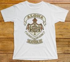 26 Aloha Hawaii T Shirt 1009 Crest Island State Honolulu Waikiki Oahu Surf Pacific Unisex T-Shirt S įvairiaspalvis