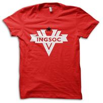 INGSOC 1984 George Orwell Dystopian Movie Reference T-Shirt M5833 S įvairiaspalvis