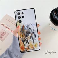 Taurus bull phone case For Samsung Galaxy S24 S25 S23 S22 Ultra Note 10 20 Plus S20 S21 FE Cover For Note10 Pro(Plus)