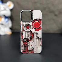 Retro Camera Circuit Board Phone Case for iPhone 16 15 14 13 12 11 Pro/ Max/Plus Shock Absorber Cover Case Coque For iPhone 16 ProMax