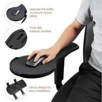 Ergonomic Arm Rest Mouses Pad Black Chair Arm Rest Adjustable Attaches To Chair Mouses Extension Tray Home China Mainland
