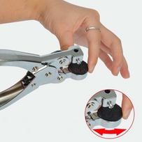 Punching pliers food plastic bag film ventilation hole punching tool single hole manual puncher puncher 1