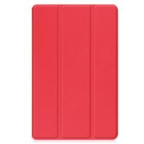 Leather Case For Lenovo Tab M9 TB-310FU Tri-Fold Stand Protective Case For Tab M9 raudona