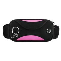 Lightweight Marathon Jogging Bag Waterproof Sports Fanny Pack Running Waist Pack  Outdoor Sports rožinė raudona spalva