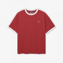 Fila Ringer Track ShorT Sleeve T shirT RED/2XL(110)
