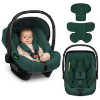 Automobilinė kėdutė 40-87 cm Lionelo Astrid i-Size - kūdikio kėdutė - ADAC - Lengva - 0-13 Kg - Grupė 0+ - Žalia