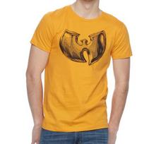 Wu Tang Clan  W  Logo Gza Rza Odb Yellow Unisex T-Shirt S