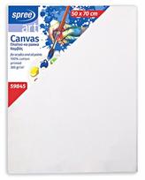 Drobė ant porėmio 50x70cm 300g 59845 SPREE