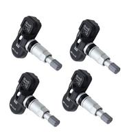 Programuojami MX jutikliai 4 vnt. Universalūs 315 MHz TPMS padangų slėgio jutikliai Autel įrankiams TS408 TS508 ITS600 juoda