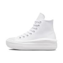Converse Chuck Taylor All Star Move Comfortable Thick Sole Casual Slip Resistant Durable High Top Canvas Shoes Women sneakers White 571622C 35