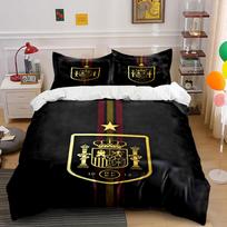 Crest with crown emblem. Bedding sets Duvet cover sets Duvet covers Pillowcases(1 * Duvet Cover 2 * Pillowcases, without duvet insert) 135x200cm