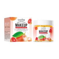 Grapefruit Makeup Remover Capsules SADOER Clean Dissolve Makeup Remover Capsules 1ml×35pcs