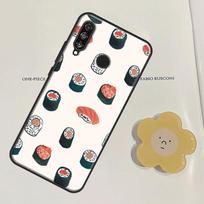 Kawaii Sushi Pattern For Huawei Nova Y60 Y70 Y90 Y61 Y91 3i 7i 8i 11i Nova 11 9 10 SE P20 P40 Lite P30 Pro Case P Smart Z