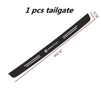 DIY Paste Protector Strip Auto Door Sill Side Protect Film Carbon Fiber Car Sticker for proton x50 x70 x90 saga persona s50