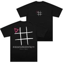 Ed Sheeran Play X KidSuper Tick Tack Toe T-Shirt Men Fashion Retro Short Sleeve T Shirt Unisex Breathable Casual Cotton Tees Top S įvairiaspalvis